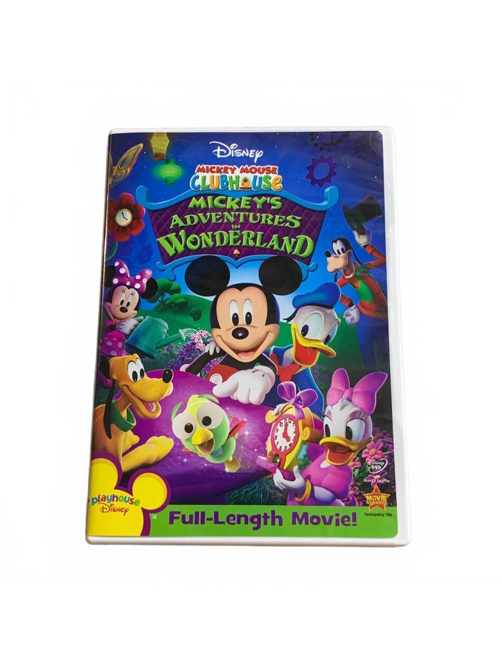 Disney Mickey Mouse Clubhouse Mickey’s Adventures in Wonderland DVD 2009 G